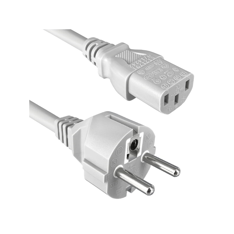 1 pcs : 364002-D06 - CRD CEE 7/VII - IEC320-C13 8.20'