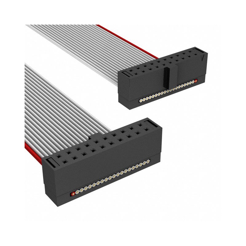 1 pcs : TCSD-10-D-06.00-01-N - CABLE ASSEM 2MM 20POS F-F 6'