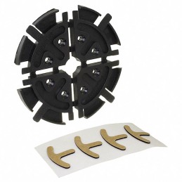 1 pcs : EFA04-04-ASS - FIBER OPTIC FBR REEL 25MM BLK