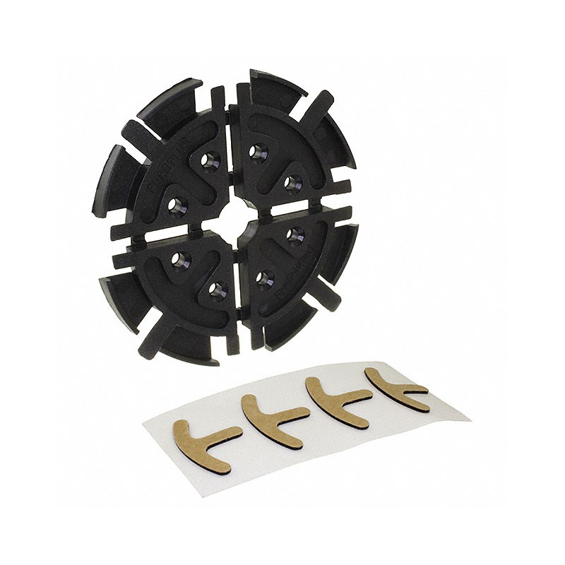 1 pcs : EFA04-04-ASS - FIBER OPTIC FBR REEL 25MM BLK