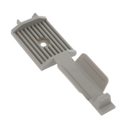 1 pcs : FCM1.2-S6-T14 - CBL CLIP FLAT GRAY FASTENER