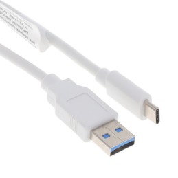 1 pcs : USBC22KM301M0USBAMWHR - CABLE A PLUG TO C PLUG 3.28'