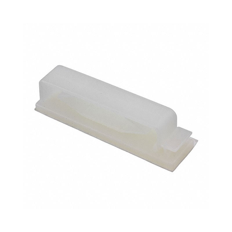 1 pcs : TFCC-50-01 - CBL CLIP FLAT NATURAL ADHESIVE
