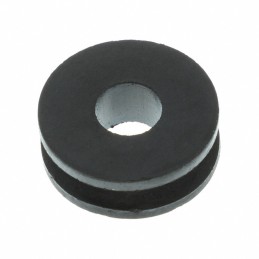 1 pcs : GR3219A - GROMMET 0.500' RUBBER BLACK