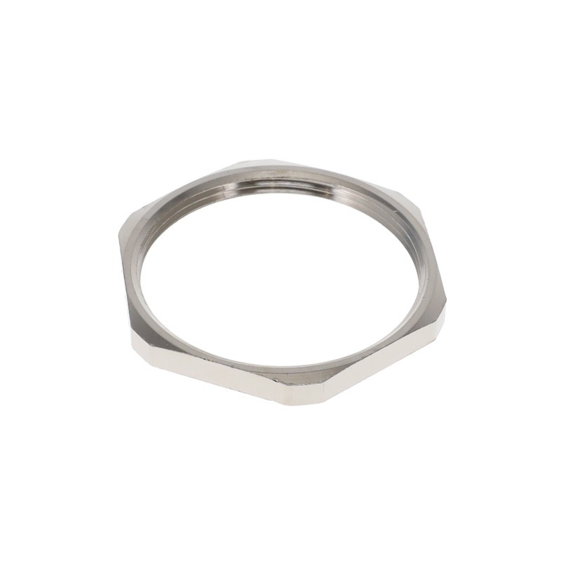 1 pcs : NTBN-P36 - FIPLOCK, LOCKNUT, PG36, BRASS-NI