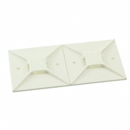 2 pcs : ABM4H-A-L - CABLE TIE HLDR QUAD ADH 2QTY2