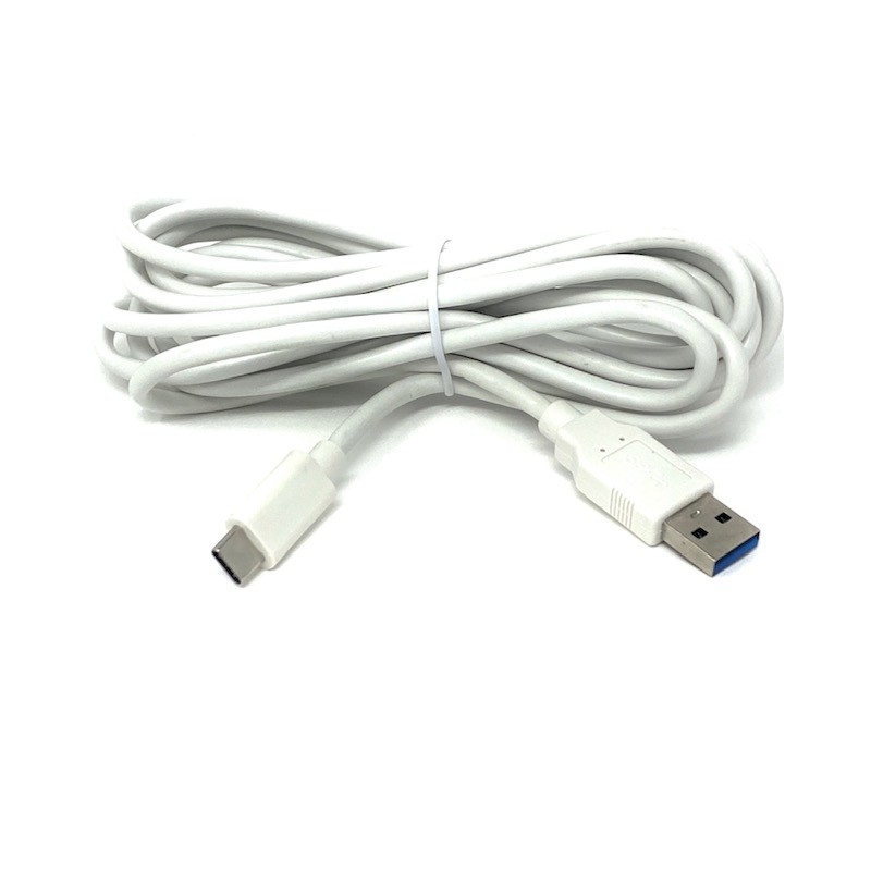 1 pcs : USBC10KM301M0USBAMWHR - CABLE A PLUG TO C PLUG 3.28'