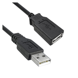 1 pcs : 3021058-03M - CBL USB2.0 A RCPT TO A PLG 9.84'