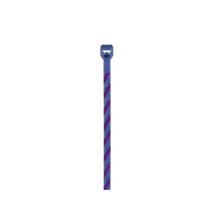 50 pcs : PLT1M-L6-7 - CBL TIE LOCK BLUE/VIOLET 18LB 4'