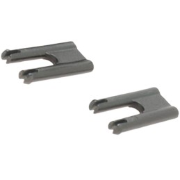 50 pcs : 94678 - HT CONDUIT HOLDER RAIL CLIP GRAY
