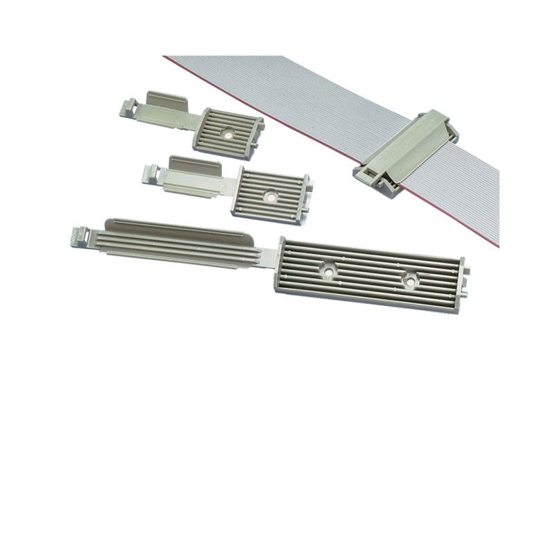 1 pcs : FCM2-S6-T14 - CBL CLIP FLAT GRAY FASTENER