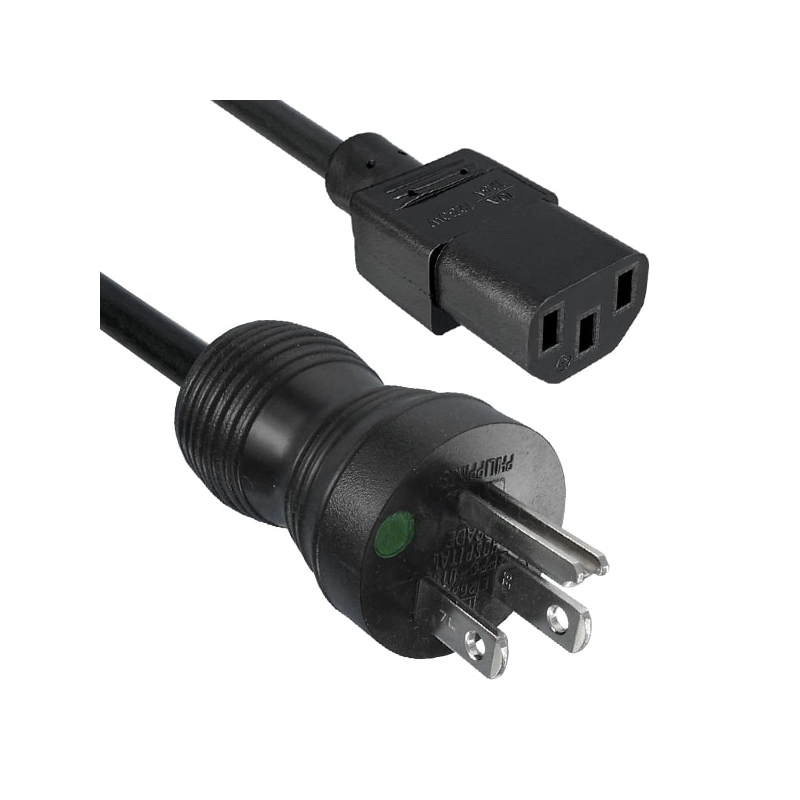 1 pcs : 233058-01 - CRD 16AWG NEMA5-15P - 320C13 10'