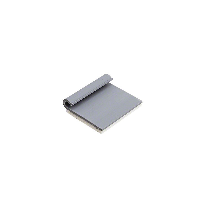 1 pcs : KKJ-2-RT - CBL CLIP J-TYPE GRAY ADHESIVE