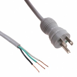 1 pcs : 232011-06 - CORD 18AWG NEMA 5-15P TO CBL 10'