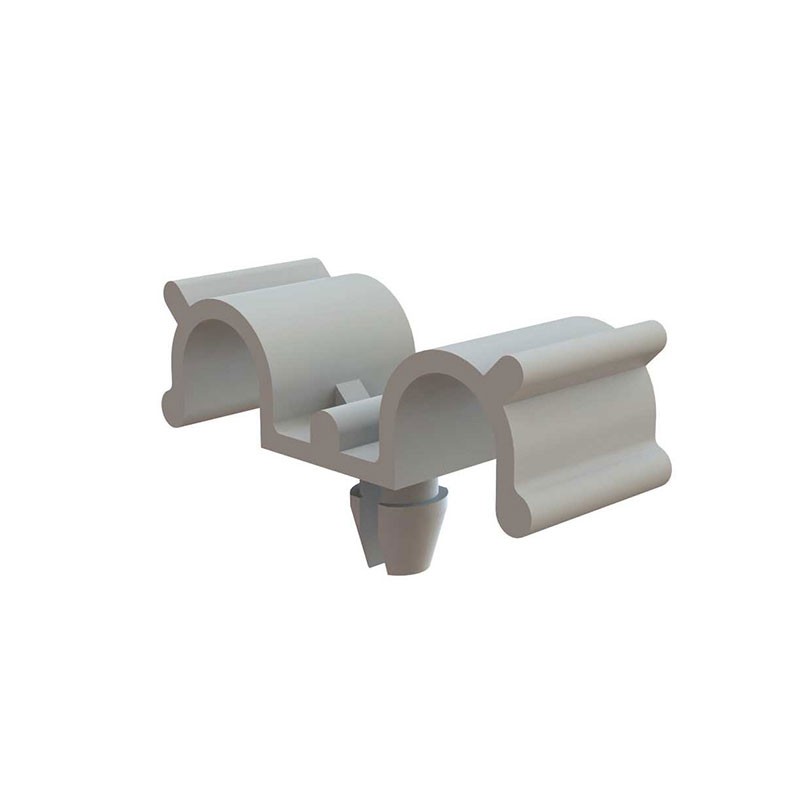 1 pcs : DHURC-3-01 - CBL CLIP U-TYPE NATURAL PUSH IN
