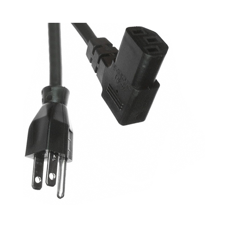 1 pcs : 313006-01 - CORD 18AWG 5-15P TO C13 6.56'