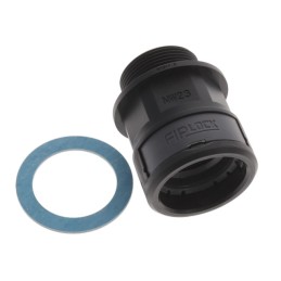 1 pcs : ASPA-23M32PB - FIPLOCK, FITTING STRAIGHT, NW23,