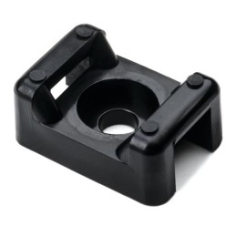 1 pcs : CTM20C2 - CABLE TIE HLDR DUAL SCREW 8 BLK