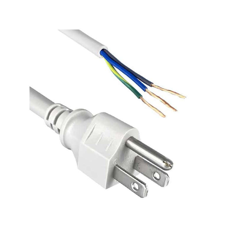 1 pcs : 211018-06 - CORD 18AWG NEMA 5-15P TO CBL 8'