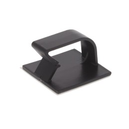 1 pcs : BEC75-A-T20 - CBL CLIP WIRE SADDLE BLACK ADH