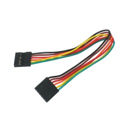 1 pcs : 206 - 6-CONDUCTOR 0.1 SOCKET-SOCKET CA