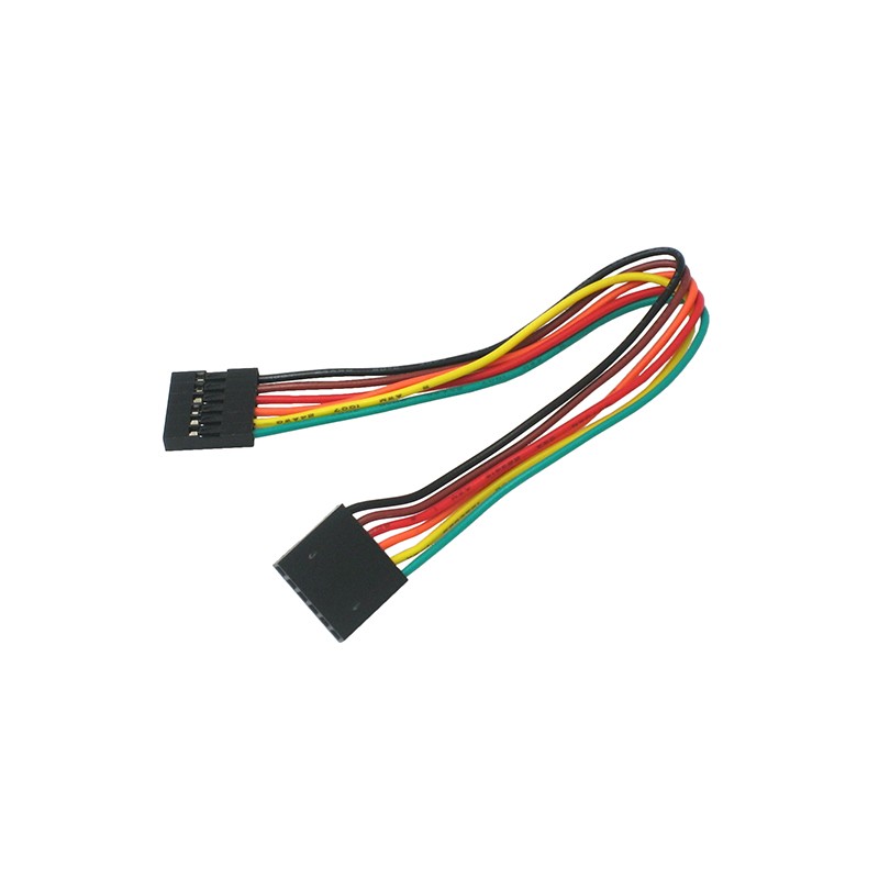 1 pcs : 206 - 6-CONDUCTOR 0.1 SOCKET-SOCKET CA