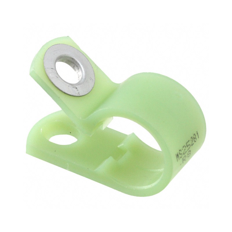 1 pcs : NM-8-R8 - CBL CLAMP P-TYPE GREEN FASTENER