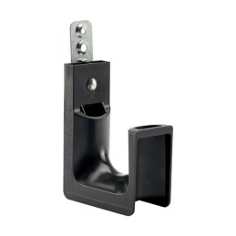 1 pcs : JP2WP2B-L20 - CBL SPRT J-HOOK BLACK WALL MNT