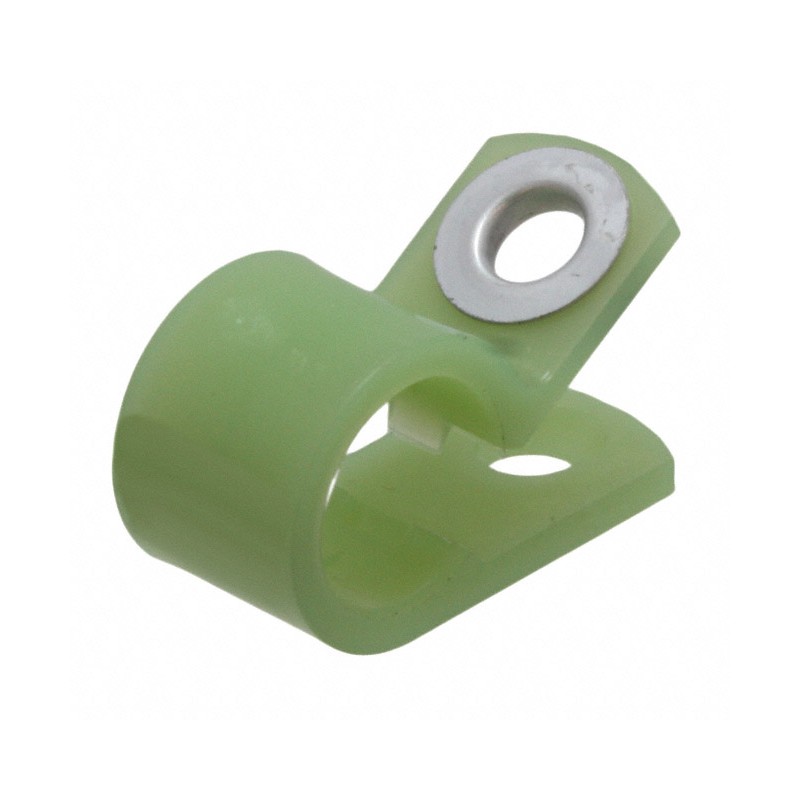 1 pcs : NM-7-R7 - CBL CLAMP P-TYPE GREEN FASTENER