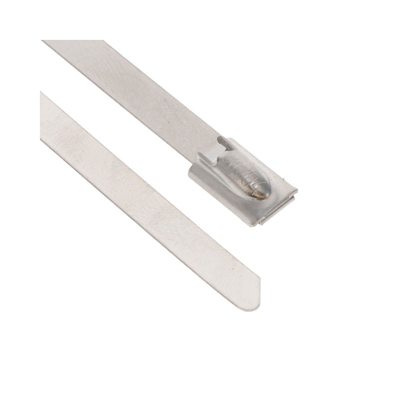 1 pcs : MT-17 - CBL TIE LOCKING SIL 100LBS 7.91'