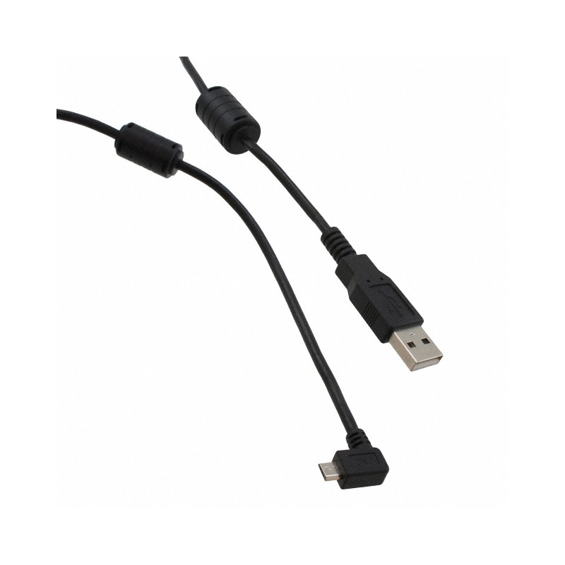 1 pcs : 102-1292-BL-00050 - CBL USB2.0 A PLUG-MCR B PLG LEFT