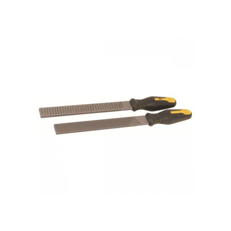 1 pcs - CK 20mm, Bastard, Flat Engineers File With Soft-Grip Handle