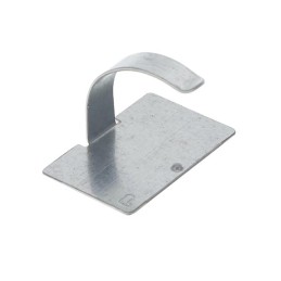 1 pcs : MACC62-A-D - CORD CLIP, METAL ADH., .62' (15.