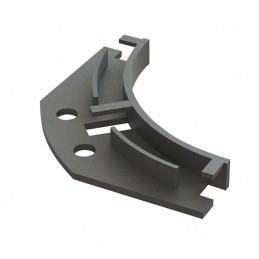 1 pcs : EFA04-34-P05 - FIBER OPTIC CORNER GUIDE BLK