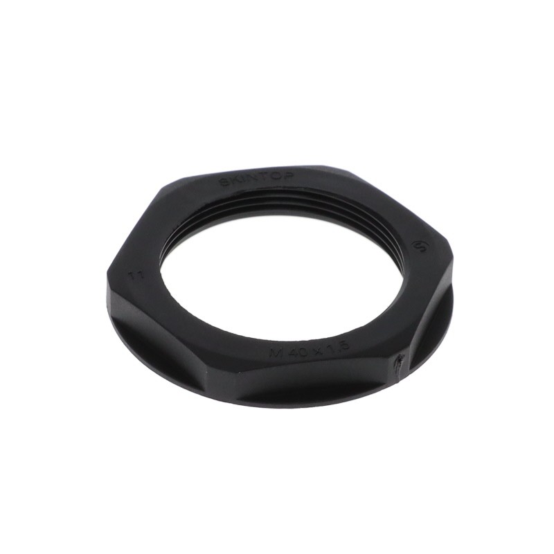 1 pcs : NTPA-M40B - FIPLOCK, LOCKNUT, M40X1.5, BLACK