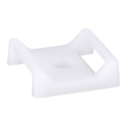 1 pcs : ABMT-S6-C - CABLE TIE HLDR DUAL SCREW 6 NAT