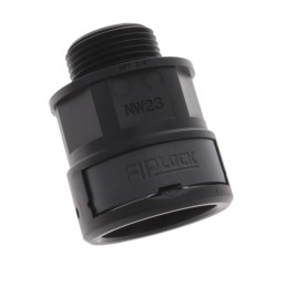 1 pcs : ASPA-23N04PB - FIPLOCK, FITTING STRAIGHT, NW23,