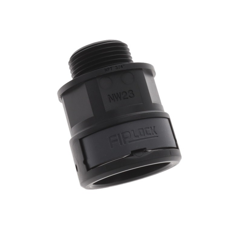 1 pcs : ASPA-23N04PB - FIPLOCK, FITTING STRAIGHT, NW23,