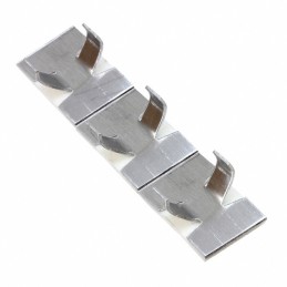 1 pcs : ASK-6 - CBL CLIP BEND SILVER ADHESIVE