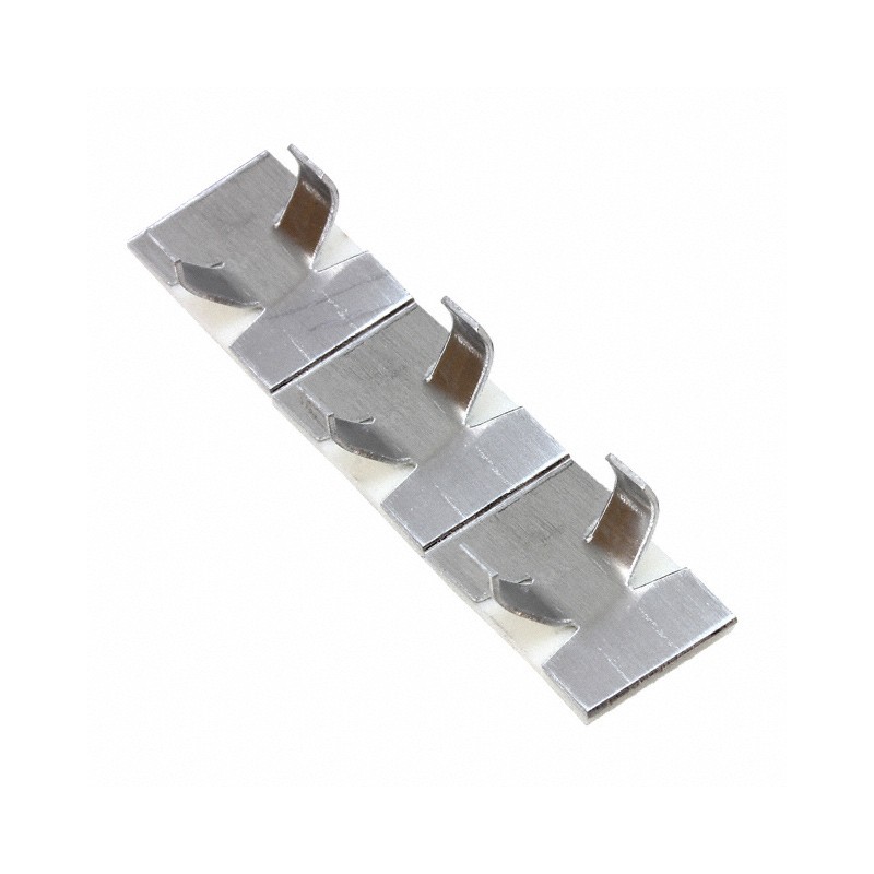 1 pcs : ASK-6 - CBL CLIP BEND SILVER ADHESIVE