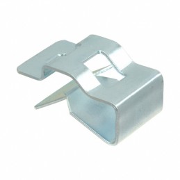 1 pcs : MCMS25-P-C - CABLE TIE HLDR SNGLE CLIP ON SIL