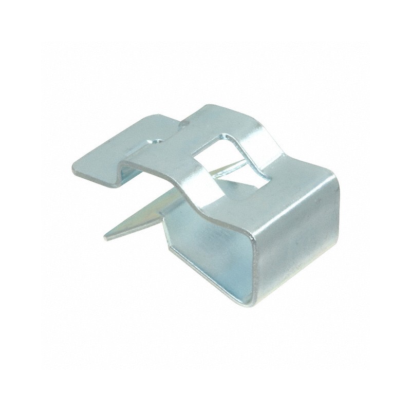 1 pcs : MCMS25-P-C - CABLE TIE HLDR SNGLE CLIP ON SIL