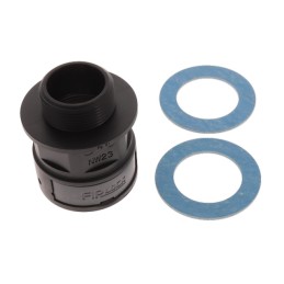 1 pcs : ASPA-23P21PB-12 - FIPLOCK, FITTING STRAIGHT, NW23,