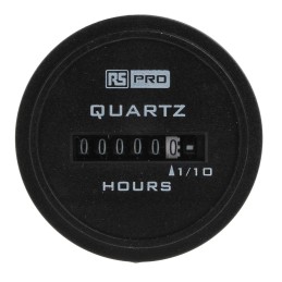 1 pcs - RS PRO Hour Meter Counter, 6 Digit, 50Hz, 10 - 80 V dc
