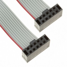 1 pcs : HCSD-05-D-11.40-01-N-G-R - CONN SOCKET IDC DUAL 10POS