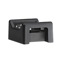 1 pcs : HVTM-06-C0 - CABLE TIE HLDR DUAL SCRW 12 BLK