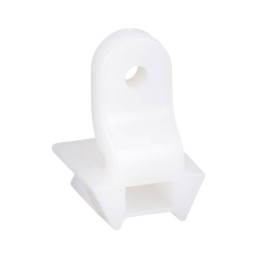 1 pcs : LHMS-S6-D - CABLE TIE HLDR SNGLE RIVET MNT