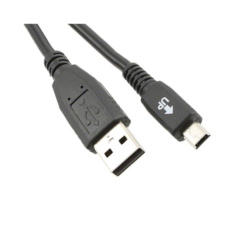 1 pcs : IPUSB1CS - CBL A PLUG TO MINI B PLUG 4.92'