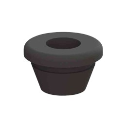 1 pcs : QFG-1 - GROMMET HOLE FLEX BLK .787 HOLE