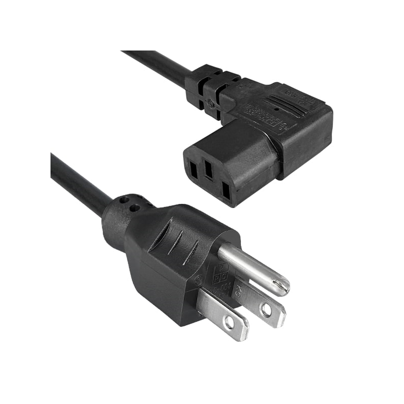 1 pcs : 313009-01 - CORD 18AWG 5-15P TO C13 9.84'